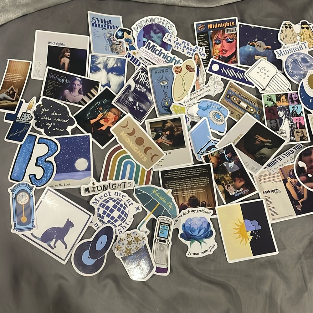 50 pack of Taylor Swift Stickers